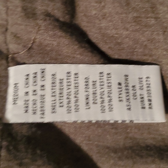 Alter'd State Womens Medium  Brown Wooly Jacket with mock collar - Picture 12 of 16